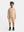 Camel Crewneck Cable-knit Sweater