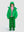 Green High Collar Down Jacket
