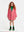 Pink Corduroy Trench Coat