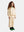 Beige Straight Pants