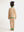 Camel Crewneck Cable-knit Sweater