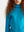 Blue High Collar Sweater