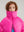 Pink High Collar Down Jacket